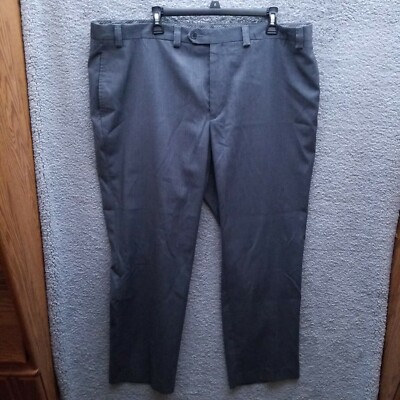 Lauren Ralph Lauren Men's Gray Dress Pants Polyester Blend 43.5'' 29.5'' 11.75''