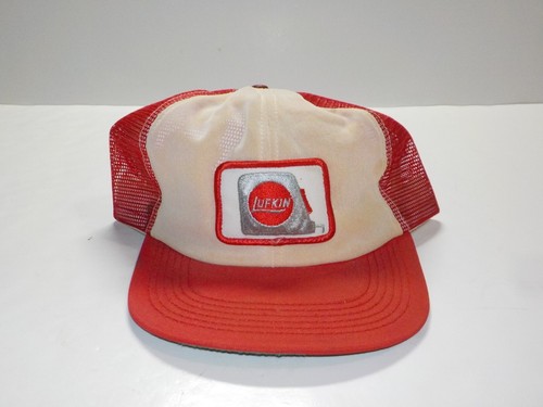 Lufkin Tools Tape Measure Patch Hat Mesh Made USA Snap Back Trucker Baseball Cap