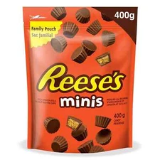 Reese's Chocolate Candy Peanut Butter Cups Minis 400g (PACKS 2) FREE SHIPPING
