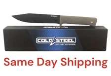 Cold Steel SRK Fixed Knife 6" SK-5 Carbon Steel Blade Dark Earth 49LCK-DEBK