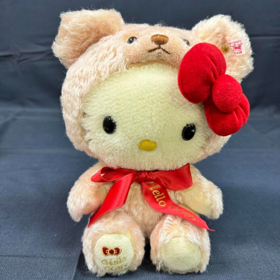 Steiff x Hello Kitty 40th Anniversary Limited Edition Teddy Bear 
