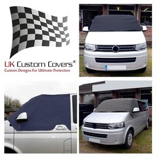 Vw T5/T5.1 Transporter Caravelle Windscreen Curtain Wrap Cover (Inc Pop-Top)