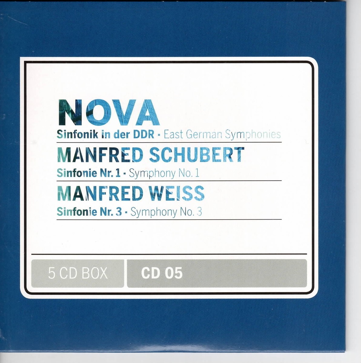その他 Musik in Der Ddr Volume 1 [CD] 5 CD-Box NOVA - SINFONIK IN DER DDR/EAST GERMAN SYMPHONIES