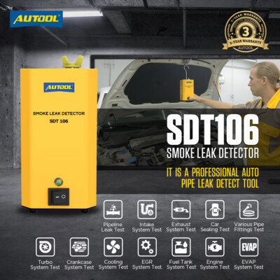 Automotive EVAP Smoke Machine | Model 01 | Built-in Air Compressor | For EVAP, Vacuum, And More Leak Testing | Diagnostic Vacuum Leak Detection Tester - Foto 7