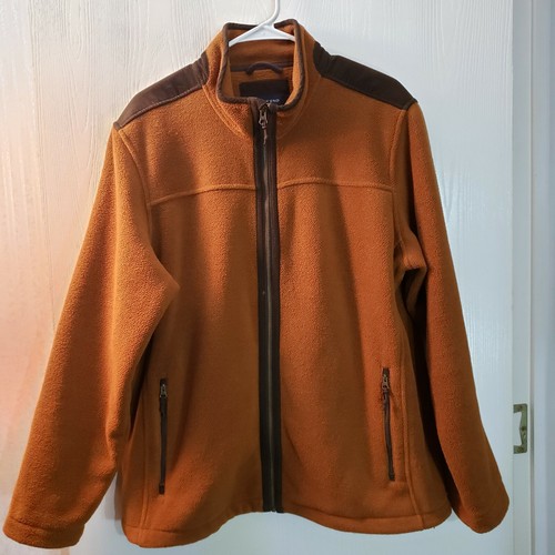lands end mens full zip fleece