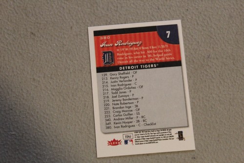 2007 FLEER BASEBALL CARD Complete Finish Fill Your List Set U-Pick #251-500 - Picture 260 of 360