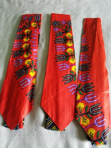 African Dashiki Print cotton Men's Necktie Neck Tie - Picture 11 of 13
