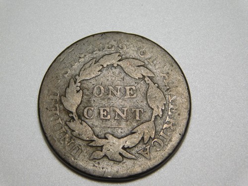 OLD US COPPER COINS 1819 CORONET HEAD LARGE CENT - Picture 6 of 7