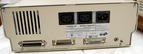 Vintage AEG Olympia OLYTEXT-20 Ships Worldwide - Photo 3/4