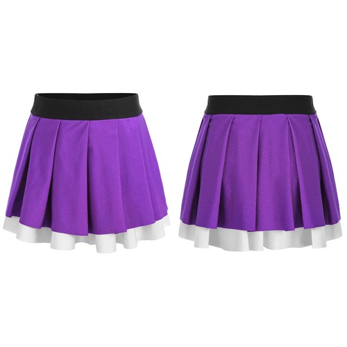 Kids Girl Sportswear Casual Skirt School Skirts Pleated Uniform Festival Soft - Picture 37 of 76