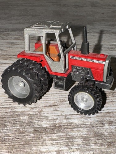 1/64 Scale Massey Ferguson 699 4wd Tractor Light Custom Duals Ertl - Picture 6 of 13