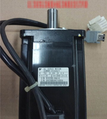1pc Used SGMAH-08AAA21 750W servo motor