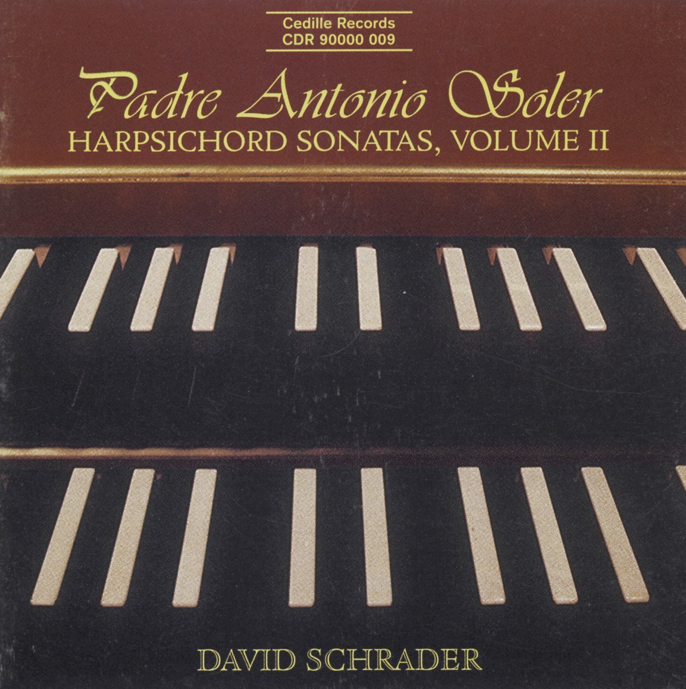 Padre Antonio Soler Harpsichord Sonatas (Schrader) (CD) Album