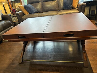 Polo Ralph Lauren Cherrywood Butler's Tray Coffee Table W/ Double