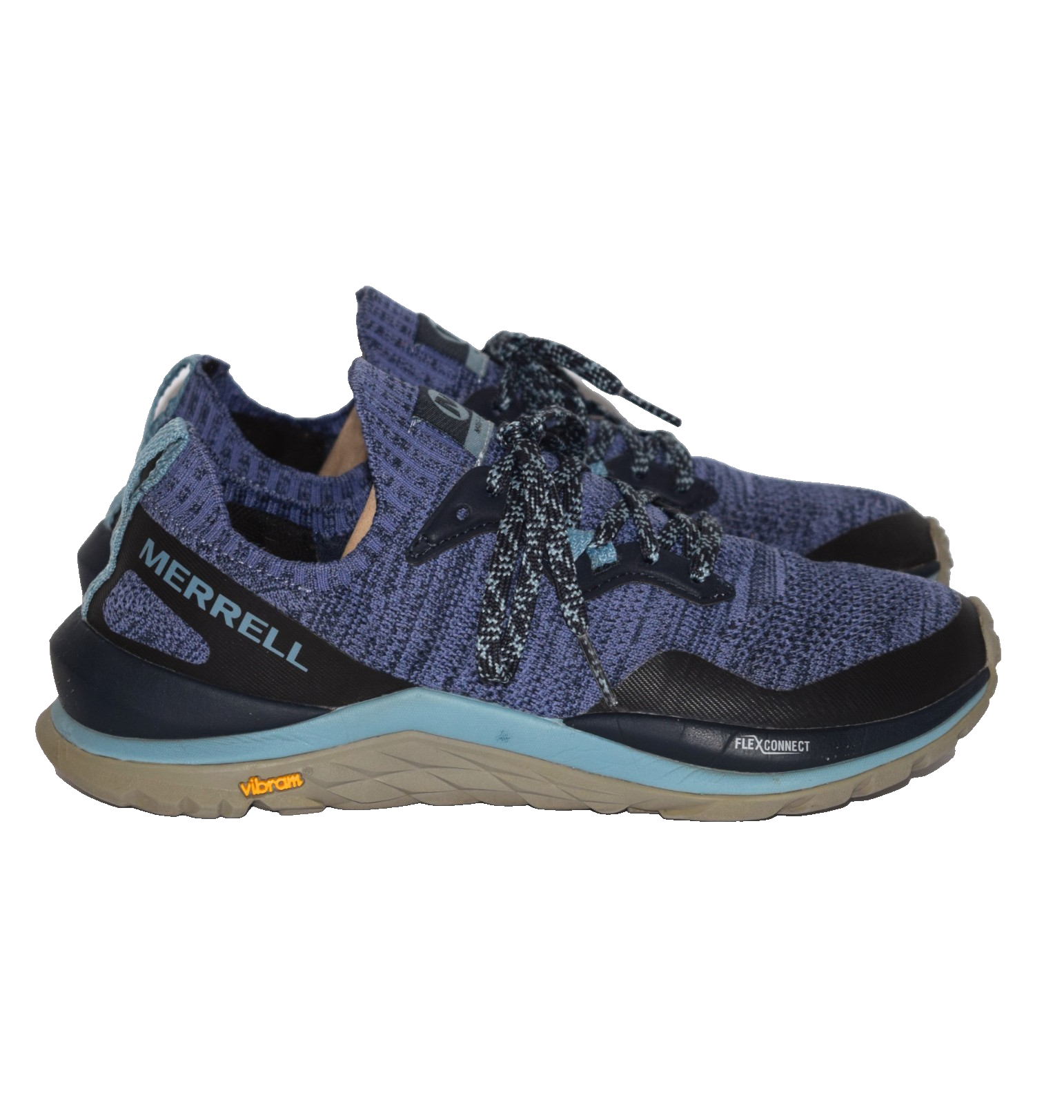Scarpe da corsa MERRELL Mag 9 Vibram Flex Comfort in rete di velluto stringate taglia 7