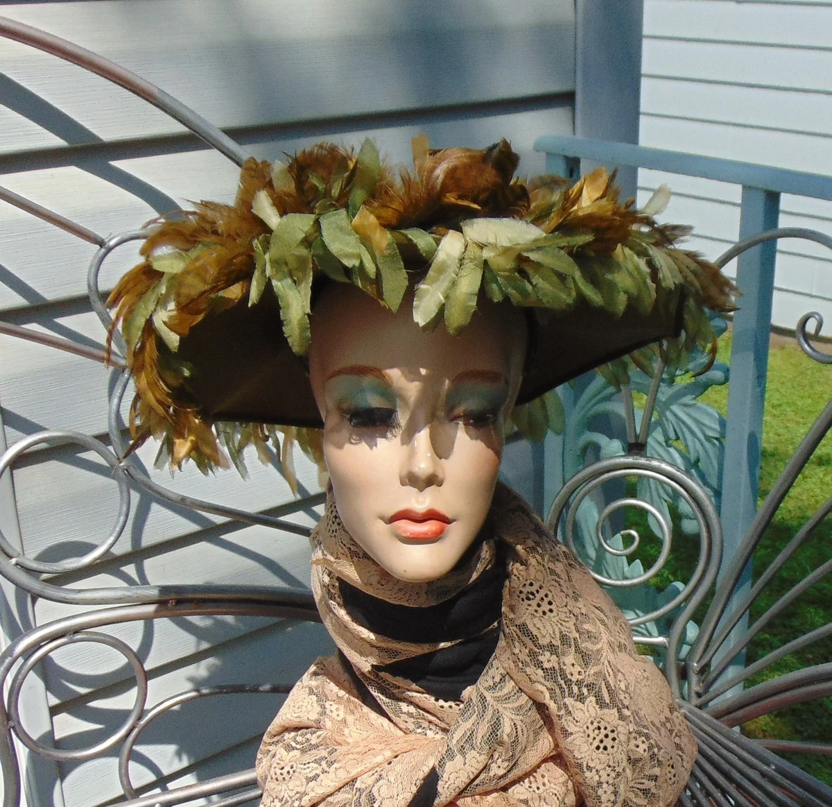 Green Velvet Vintage Hats for Women for sale | eBay