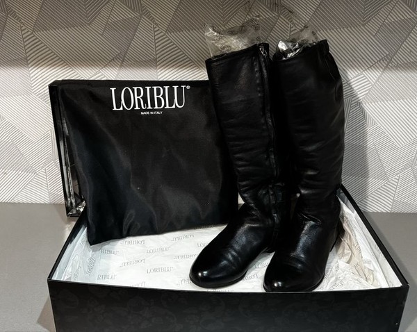 Women Loriblu Boots Black Leather 36