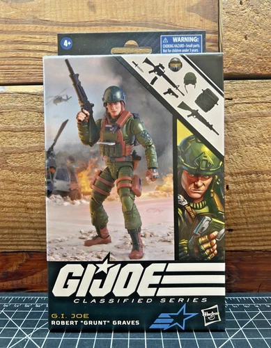 G.I. Joe Classified Series Robert "Grunt" Graves SEALED 6" Action Figure