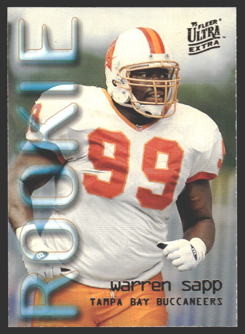 Warren Sapp #471 1995 Ultra Tampa Bay Buccaneers
