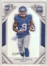 2015 Panini Crown Royale Rookie Geremy Davis #140 wd9