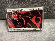 BRIAN ENO Nerve Net RARE 1992 Cassette Tape US Release on Opal Records Label