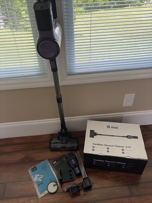 INSE S10 Cordless Vacuum Cleaner 6-in-1 Rod Vacuum Cleaner Strong Suction Purple