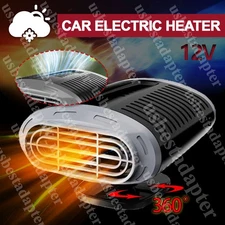 12V 1000W Electric Car Heater Heating Fan Defogger Defroster Demister US ⭐⭐⭐