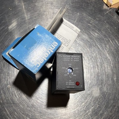 Entrelec Ssac 6c059 Voltage Monitor PLM9405 PC390 240V AC 8 Amps400-480