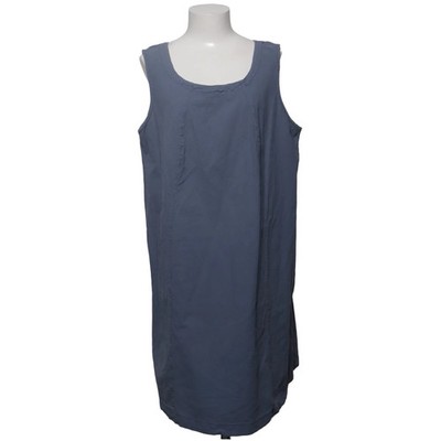 Zizzi, Kleid, Größe: M, Blau, Baumwolle, Einfarbig, Damen #CzJ
