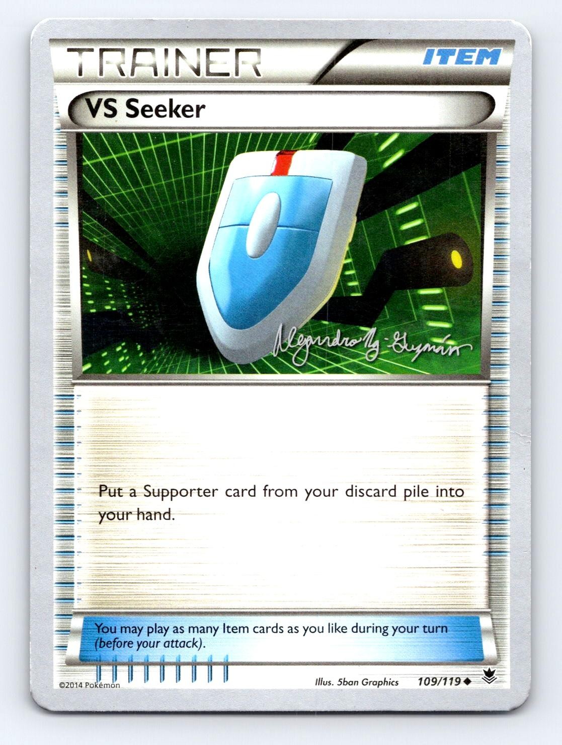VS Seeker 109/119 Uncommon Phantom Forces Pokemon Near Mint