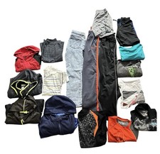 Lot of 17  Boys Size 10/12  14/16  Champion, Under Armor, Fila, Spyder  More