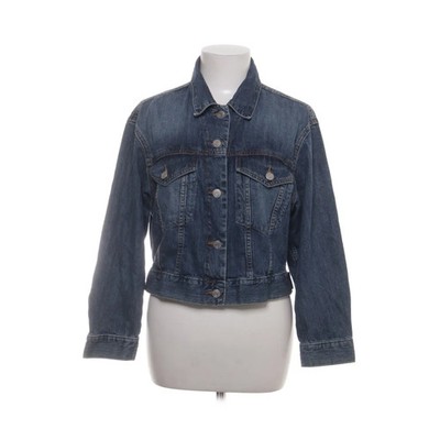 Gap Denim, Jeansjacke, Damen, Größe: S, Blau, Baumwolle/Wolle, Einfarbig #E4m