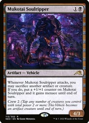 Mukotai Soulripper - Kamigawa: Neon Dynasty #113 Rare