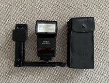 Minolta Maxxum 4000AF Flash w/ Case CG-1000 Control Grip BR-1000