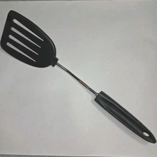 EKCO Like Black Nylon Slotted Angled Spatula Long Flipper Turner