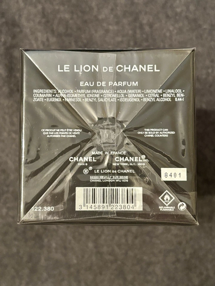 Chanel LE LION DE CHANEL Eau De Parfum. 6.8 oz/200 ml. - Image 4 of 4
