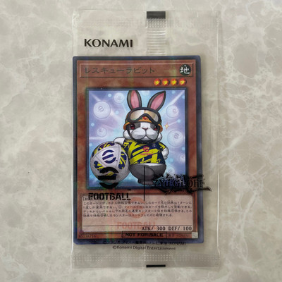 Yu-Gi-Oh Rescue Rabbit NEYMAR JR Token eFootball  30th Promo Pack Japanese