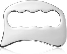 Gua Sha Tool Stainless Steel Muscle Full Body Skin Massage Soft Tissue...