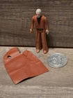 Vintage 1977 Star Wars Kenner Obi-Wan Kenobi Action Figure With Coin