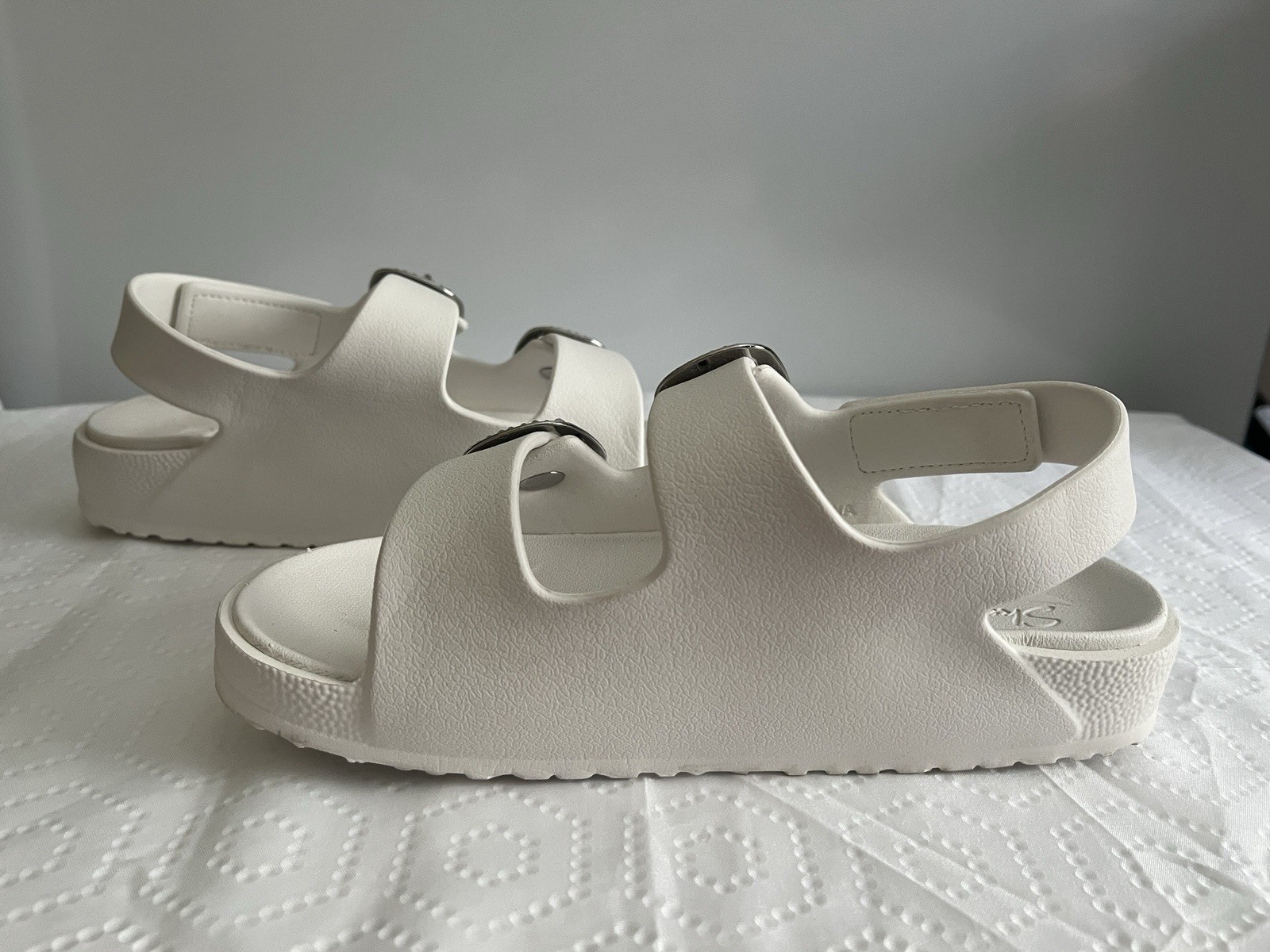 APL Sandali Skechers bianchi taglia 8 donna