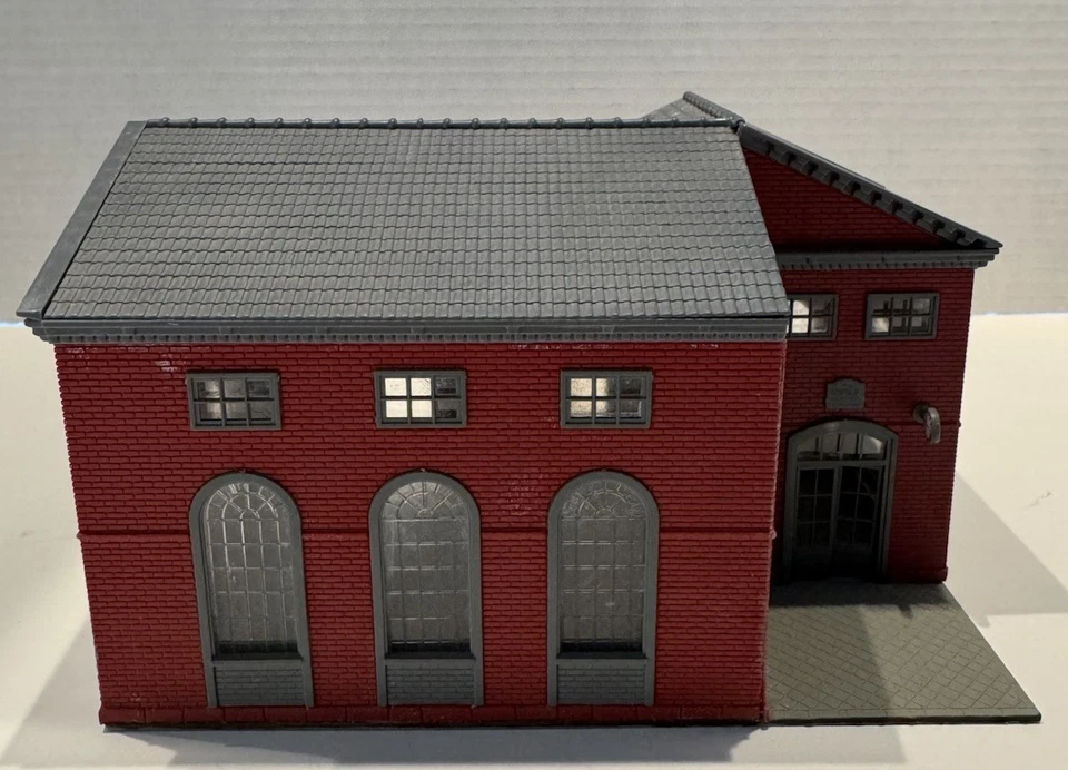 Model Power 563 HO Pure Water Supply Built-Up Red Brick Building City Town - Image 2 of 4