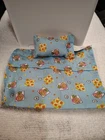 Vintage Barbie All Around Home College Dorm Doll Blanket & Pillow Doll Accessory
