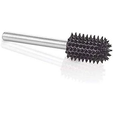 Ball Nose Burr, 1/8 In. Shaft, Head Diameter 1/4 In. X Head Length 1/2 In., Tu