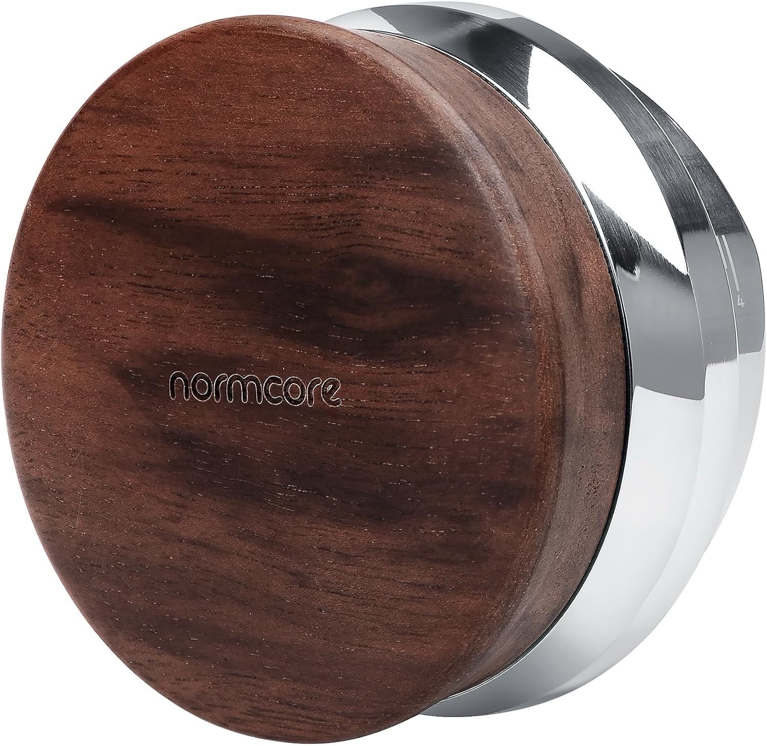 Normcore 58.5mm Coffee Distribution Tool, Walnut and SS, Espresso Distributor