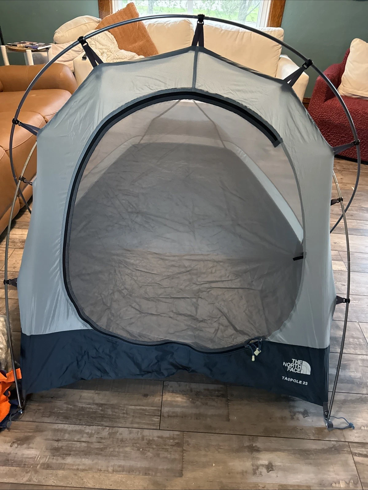 North Face Tadpole 23 Tent, Ground Cloth, Rain Fly, Gear Loft, Backpacking
