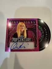 2025 Leaf Orianthi Auto  Pop Century 10/10 Vinyl Signs Shimmer