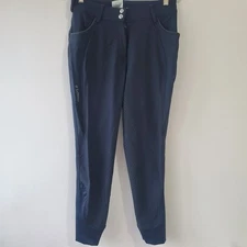 LeMieux Woman's Blue Horseback Riding Pants Full Seat Breeches Sz 28 Equestrian