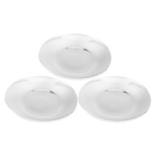  3pcs Glass Wax Melt Dish Replacement - Round Wax Warmer Tray - Candle Warmer