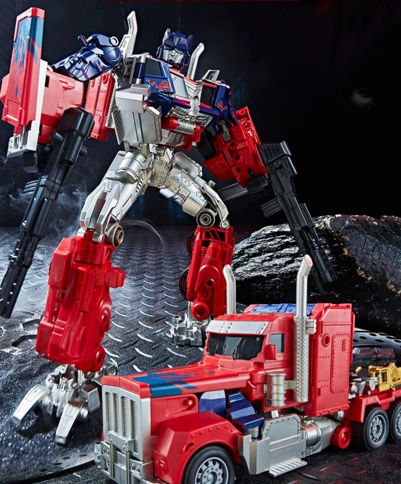 Large Transformer Optimus Prime Bumblebee Action Figure Autobot 45cm Robot Boxed - Image 4 of 4