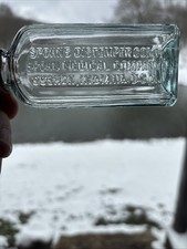 Spohn’s Distemper Comp; Goshen IN Medicine Bottle